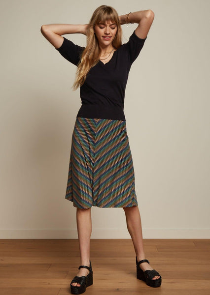 skirt-multicolors- vintage style-paris-fashion week-merci852